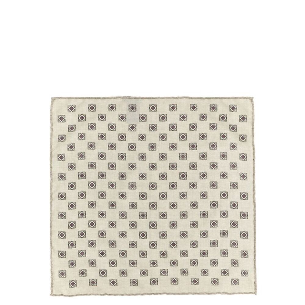 Brunello Cucinelli Multicolor Silk Pocket Men's Square